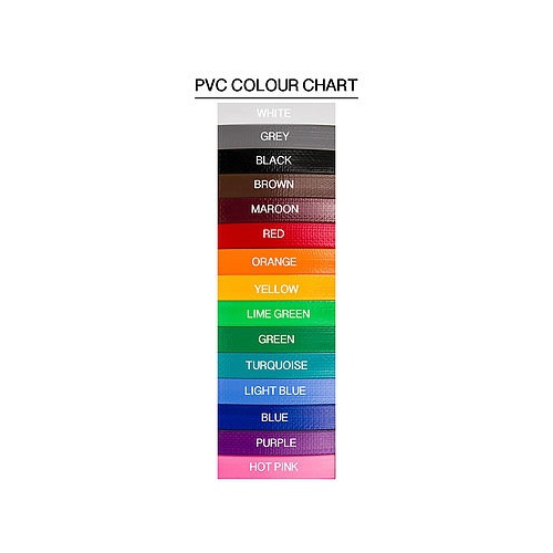 pvc colour chart 16408
