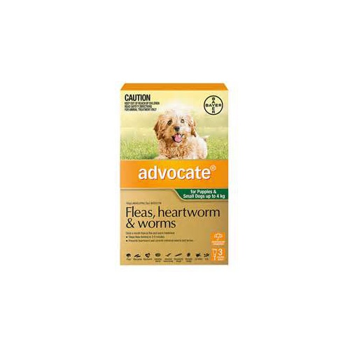 advocate for dogs up to 4kg